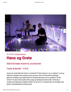 Hans og Grete _ Seanse